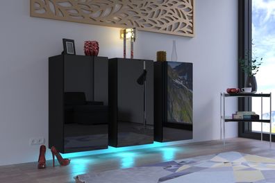 Kommode K9 Modernes Wohnzimmer Sideboards Schrank Möbel Farbkombinationen