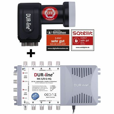 DUR-line MS-S 5/8-Q Multischalter Set