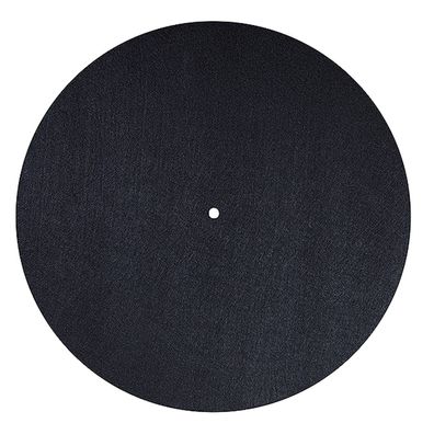 Dynavox "PM2" Plattentellerauflage aus Filz für Vinyl-Player / antistatisch / schwarz