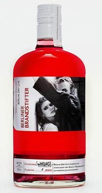 Berliner Brandstifter, Kunstedition Sven Marquardt, Dry Gin, 0,7 l, 41,30 % vol.