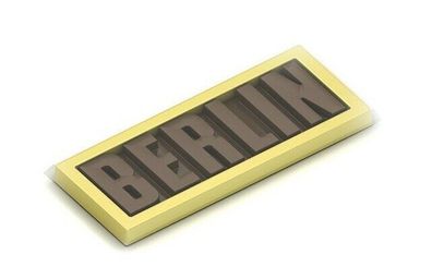 Viaciti, Schokolade, Berlin 3D, Blockschokolade, 100 g, 3 Sorten