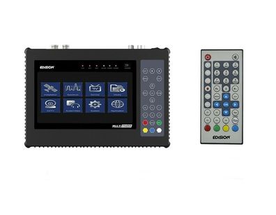 Edision Multi-Finder DVB-S/ C/ T2 Messgerät und CCTV Tester