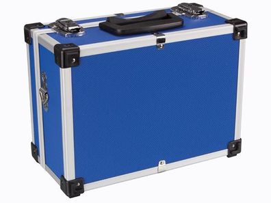 Perel - 1821-BL - Werkzeugkoffer, Aluminium, 320 x 230 x 150 mm, blau