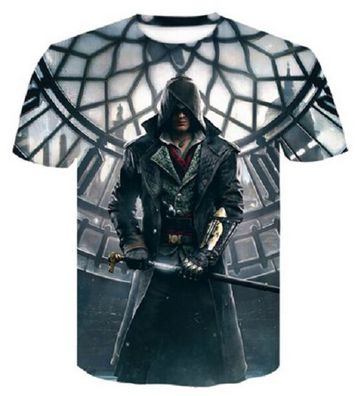 Innovatives 3D-Druck T-Shirt (Unisex/ rundhals) - Gaming - Assassin´s Creed