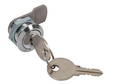 Perel - BG26 - Schlüsselschloss für Briefkasten - mit 2 Schlüsseln