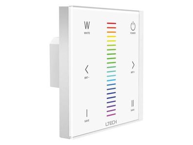 Mehrzonen-system - RGBW-LED Touchpanel DIMMER - DMX / RF