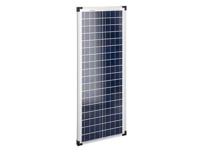 solar panel 45W incl. holder, regulator & croc-clip