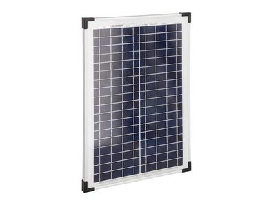 solar panel 25W incl. holder for units with solar socket