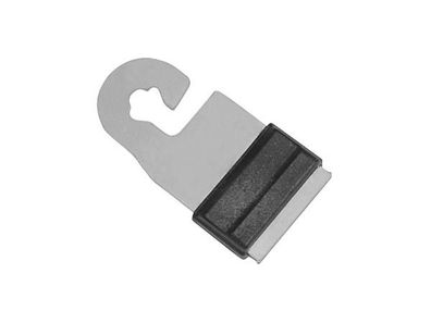 Gate handle connector Litzclip for 10/20 mm tapes, inox, 4pcs