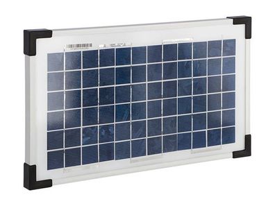 solar panel 8W incl. holder for units with solar socket