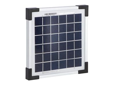 solar panel 4W incl. holder to support 9V-units