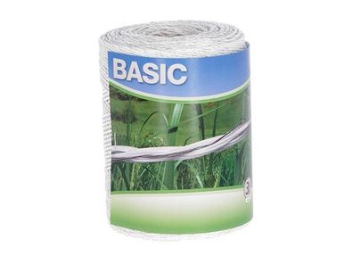 Polywire Basic 500 m, white, 3 x 0,16 mm