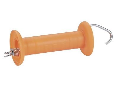 Corral - COR44960 - Gate handle orange, with hook, galvanized