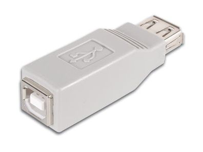 USB-ADAPTER - A-BUCHSE / B-BUCHSE