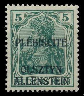 Allenstein Nr 1 postfrisch X453126