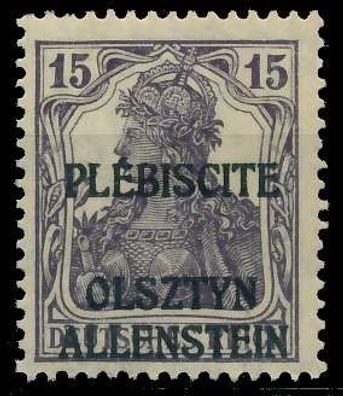 Allenstein Nr 3 ungebraucht X4532F2