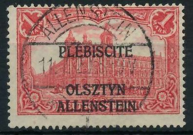 Allenstein Nr 10 zentrisch gestempelt X45341E