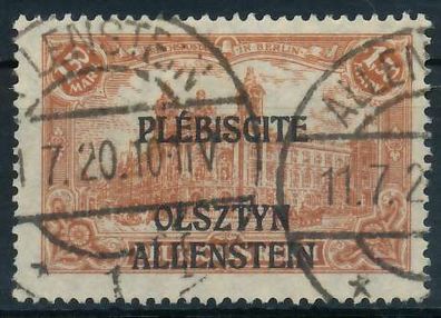 Allenstein Nr 12b gestempelt X4534A6