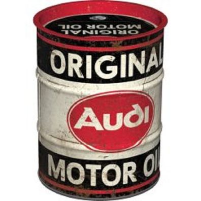 Audi Original Motor Oil - Spardose im Ölfass-Design