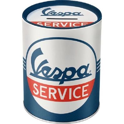 Vespa Service - Spardose im Ölfass Design