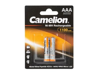 Camelion - Micro / AAA - 1,2 Volt 1100mAh Ni-MH (2 Stück / Blisterverpackung)
