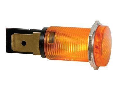 Seder groupe - HRJC012A - Kontroll-Lampe - rund - gelb/ orange - 12 V - 14 mm