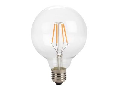 RETRO-LAMPE MIT LED-FILAMENT - T95 - 4 W - E27 - Intensive Farbwiedergabe -WARMWEIß