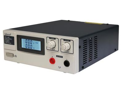 velleman - LABPS3020SM - DC-Labornetzgerät 0-30 VDC / 0-20 A max. mit LCD-Display-...