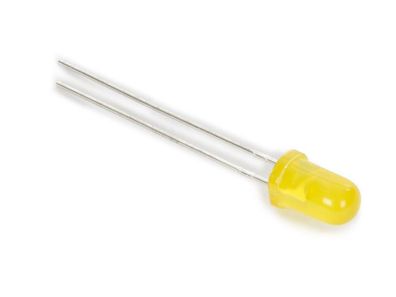 5mm Standard LED LAMP YELLOW Diffused