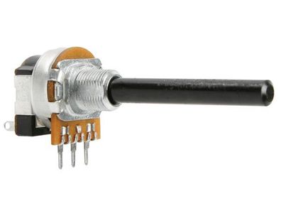 Velleman - M001AMS - Potentiometer / Potmeter Mono LIN 1m mit switch