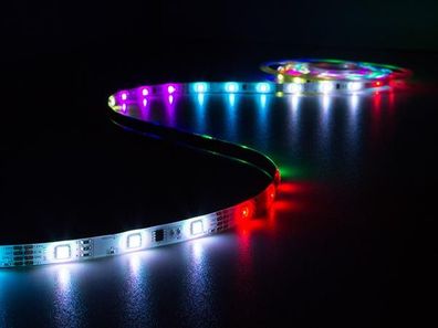 SET MIT Flexiblem LED-STREIFEN, Controller UND Netzteil - Digital Animiert - RGB ...