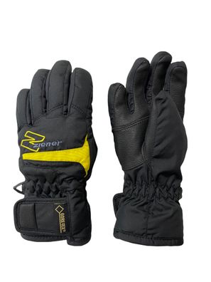 Ziener - SKI Handschuhe Schwarz Gelb - Unisex - Kinder