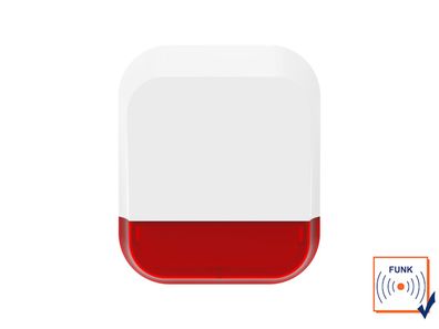 Außensirene für ELRO AS90S Home+ Alarmsystem mit App - Alarmgeber