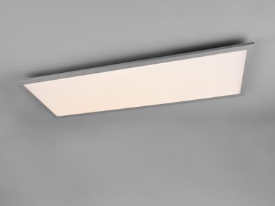 LED Deckenleuchte ALPHA Titan Panel rechteckig 80x29cm, 5cm ultra slim