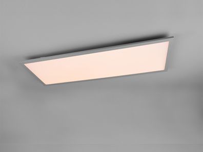 LED Deckenleuchte GAMMA Titan Panel mit Nachtlicht rechteckig 80x29cm