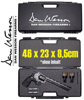 Revolver Transportkoffer Dan Wesson 46x23x8 Waffenkoffer Kunsstoff abschliessbar
