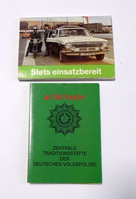 Zentrale Traditionsstätte der Deutschen Volkspolizei DDR Stets einsatzbereit Wolga ES