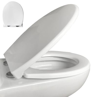 WC Sitz Toilettendeckel Klodeckel Absenkautomatik Softclose Edelstahlbefestigung