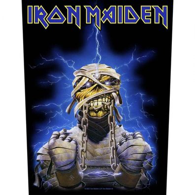Iron Maiden Powerslave Eddie Rückenaufnäher Backpatch