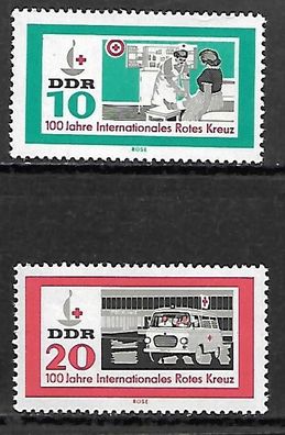 DDR postfrisch Michel-Nummer 956-957