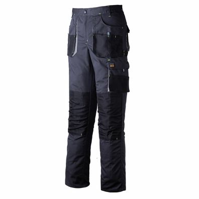 Arbeitshose Bundhose Schutzkleidung Arbeitskleidung Grau Schwarz Größe 38-70 