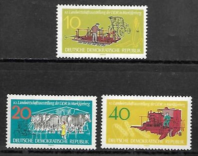 DDR postfrisch Michel-Nummer 895-897