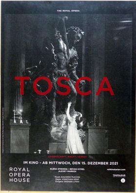 Tosca - Royal Opera House London - Orig. Kino-Plakat A1 - Elena Stikhina - Poster