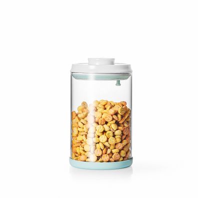 Frischhaltedosen Luftdict Vorratsdose mit Glass 0,9L mit Deckel-POP-UP