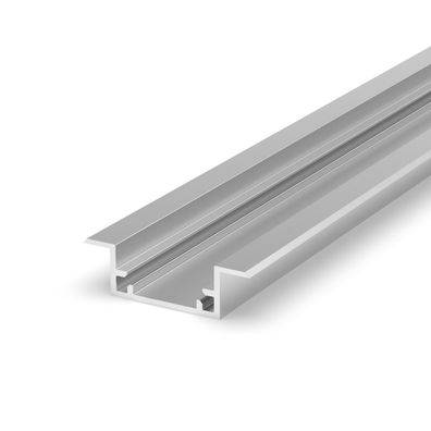 LED Profile in silber M11-2 100CM ohne Abdeckung für LED Streifen bis 11,2mm Breite