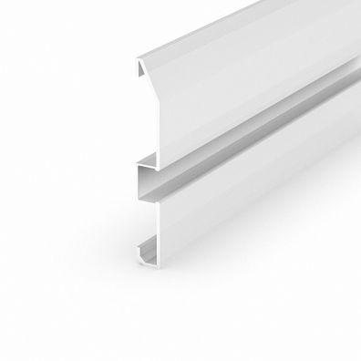 LED Profile in silber M16-1 100CM ohne Abdeckung für LED Streifen bis 13,4mm Breite