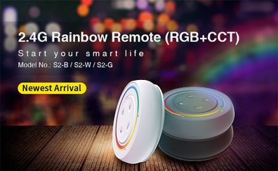 MiBoxer S2-B 2.4G Rainbow-Fernbedienung (RGB + CCT)