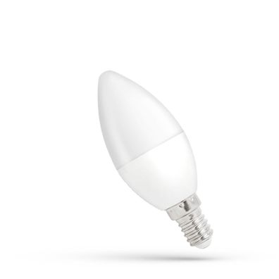 LED C37? E-14 230V 6W WW Dimmable Spectrum