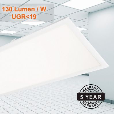LED Einlegepanel 1195x295 38W (W) 850 Weiß UGR19
