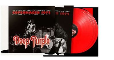 Deep Purple: Copenhagen 1972 (remastered) (180g) (Limited Numbered Edition) (Red ...